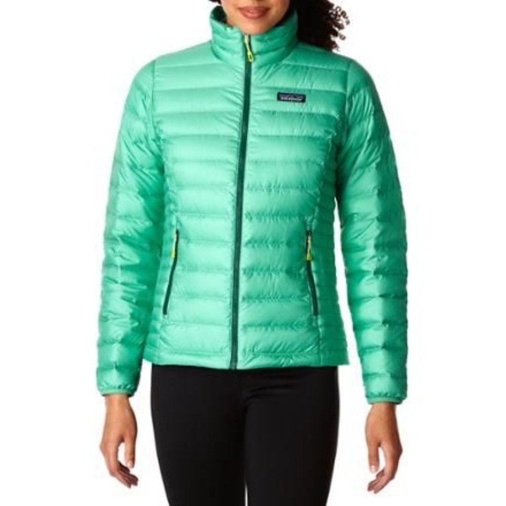 Patagonia Down Sweater Jacket EUC - Aqua SM
